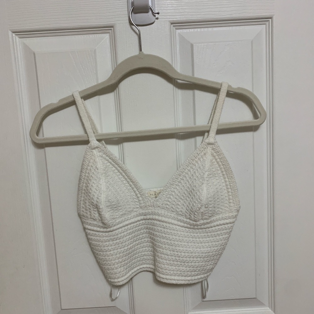 PacSun Crochet Crop Tank Top